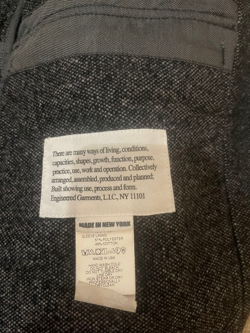 ENGINEERED GARMENTS ロイタージャケット ホームスパン M