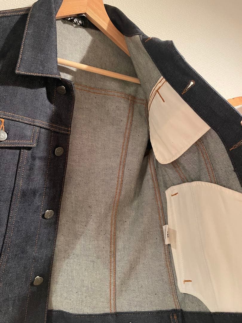 【値下しました！】【美品】A.P.C. デニムジャケット インディゴブルー XS