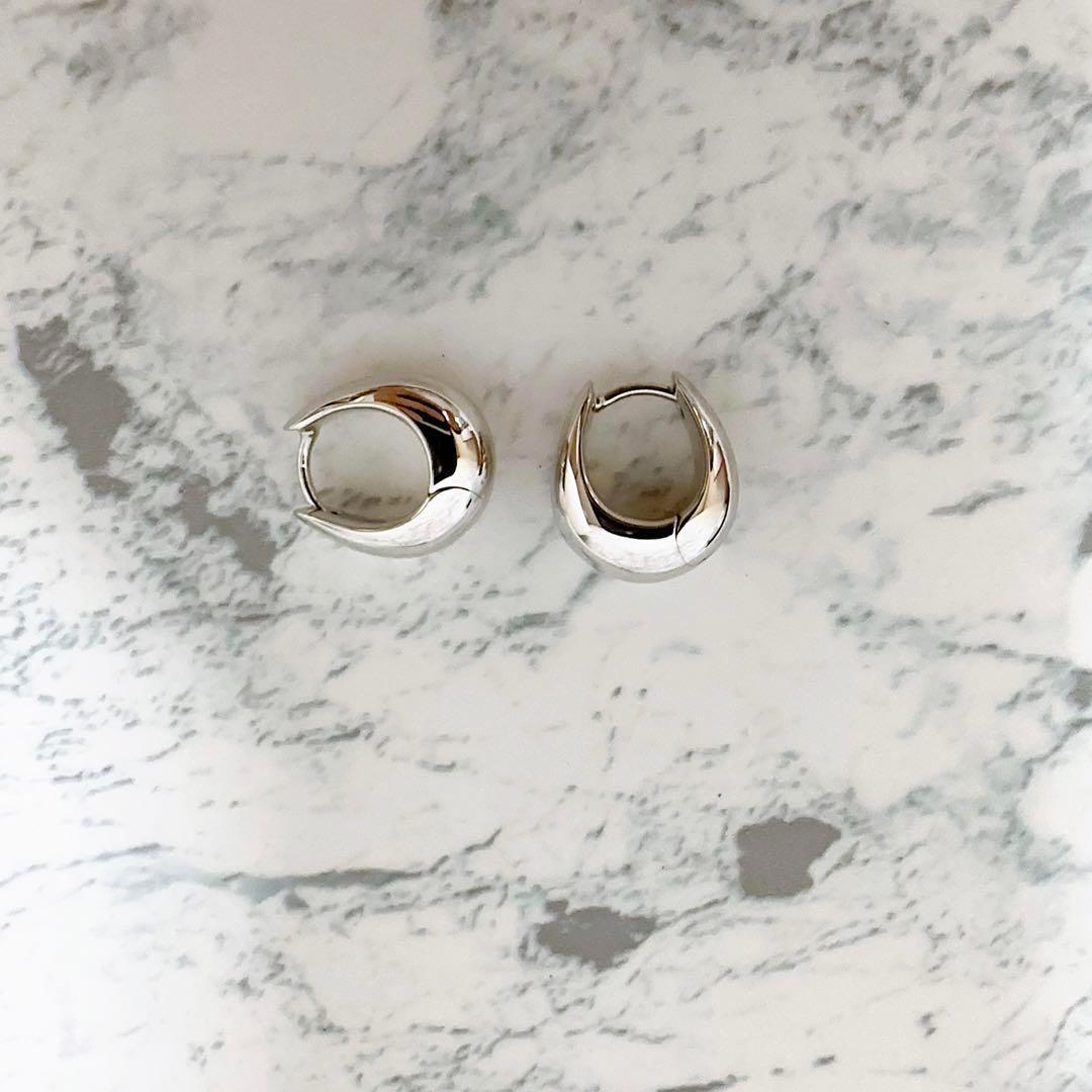 Tom Wood トムウッド Ice Hoop Small ピアス シルバー