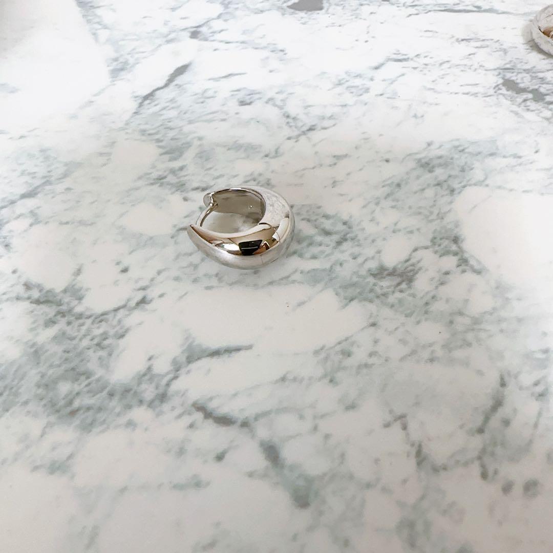 Tom Wood トムウッド Ice Hoop Small ピアス シルバー