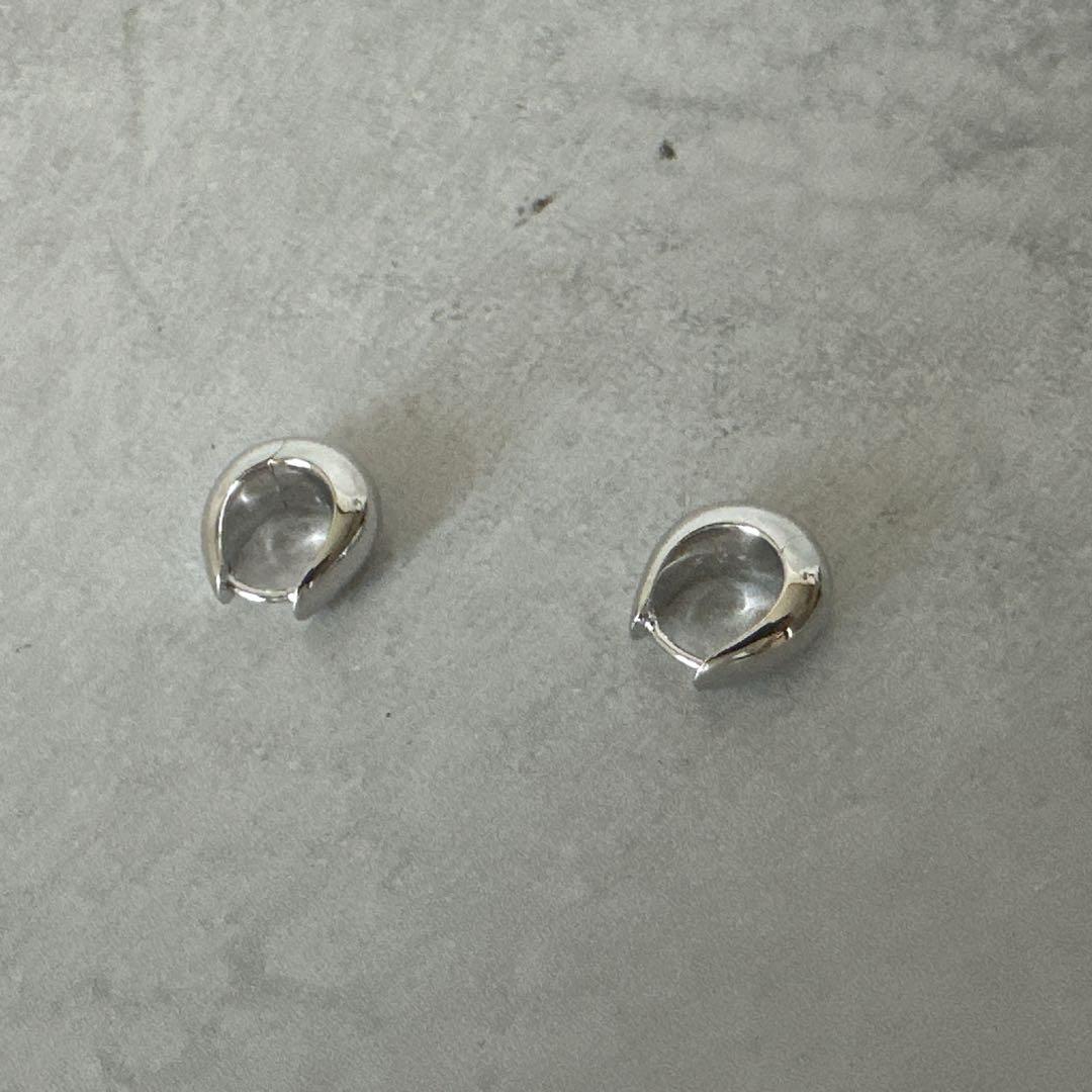 Tom Wood トムウッド Ice Hoop Small ピアス シルバー