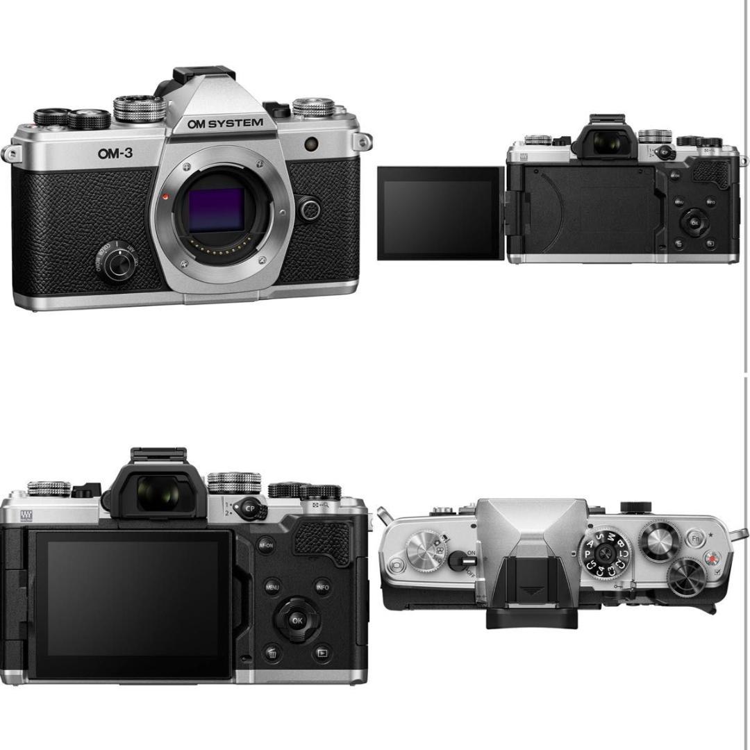 新品未使用　OM-3 ボディー SLV ミラーレス 一眼カメラ OMSYSTEM