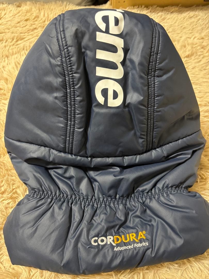 Supreme Cordura Puffer Balaclava ネイビー
