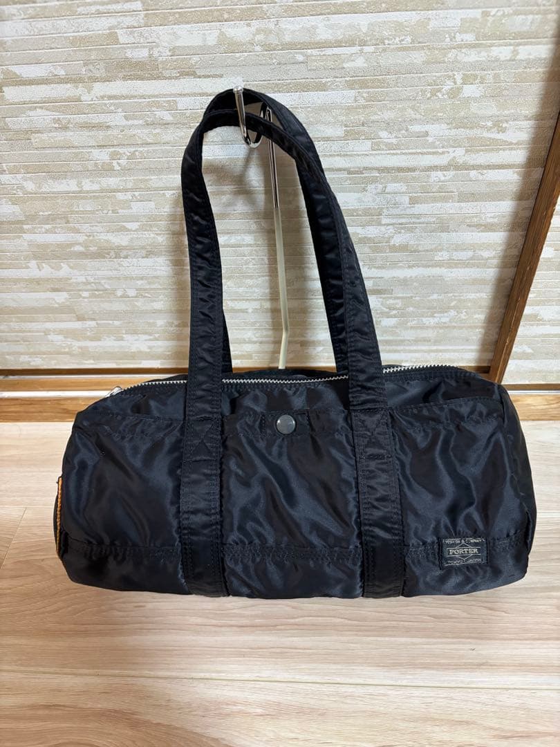 廃盤　ポーター タンカー ミニボストン ダッフルバッグ L 筒型 肩掛け