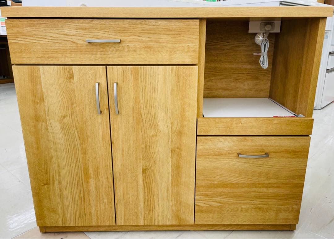 【中古 送料込み】ニトリ キッチンカウンター コパン 100cm ナチュラル