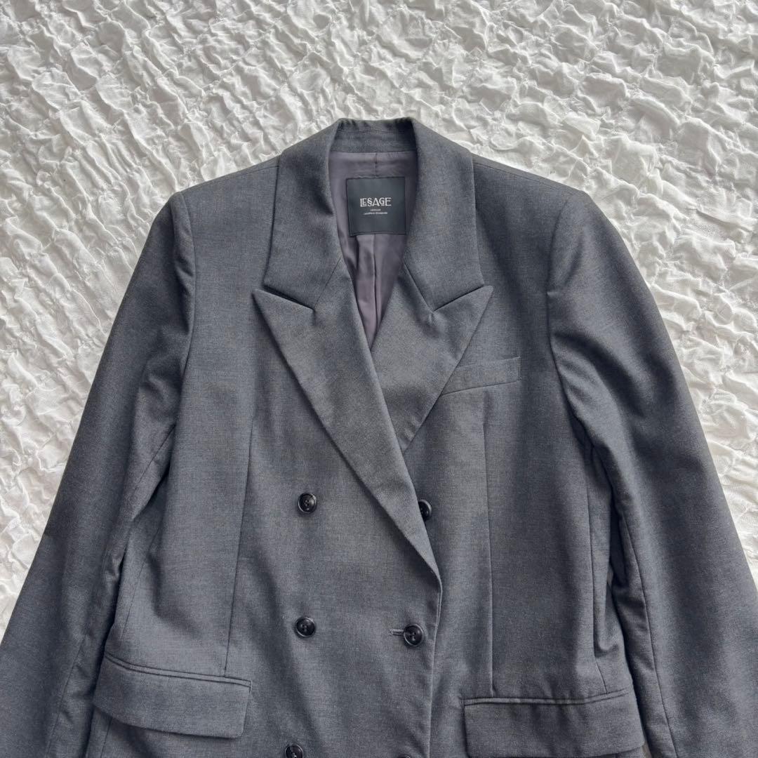 【美品】 ジャーナルスタンダードレサージュ ハイカウントダブルジャケット