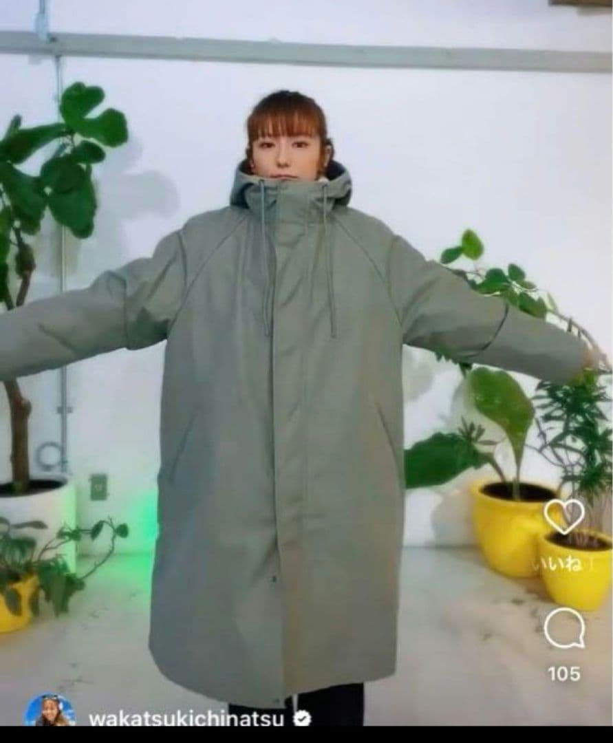 wcj エコファーライナー付きコート