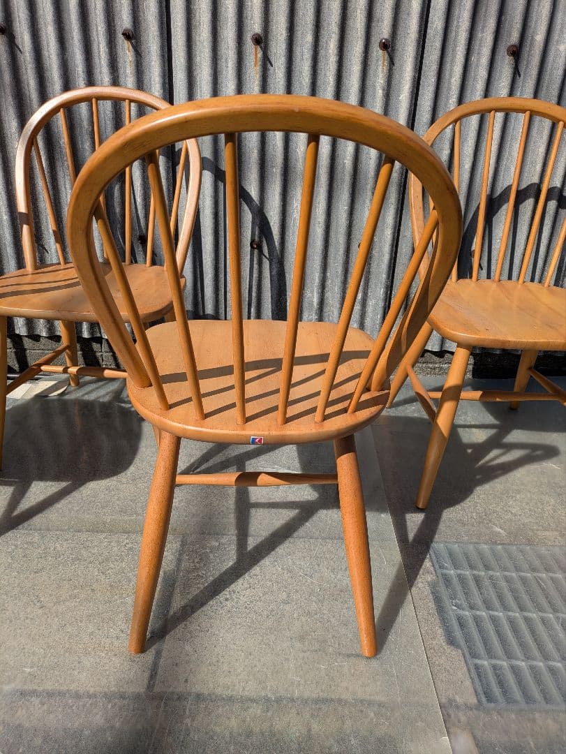 ヴィンテージ　飛騨産業ウインザーチェア 　キツツキ