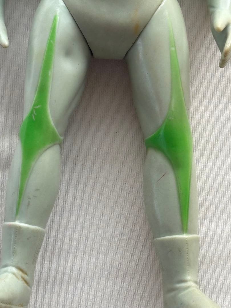 【希少】ブルマァク ミラーマン 面取れ ソフビ 当時物 円谷プロ マスクなし