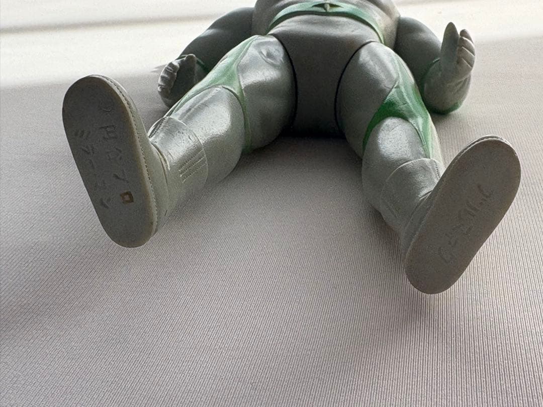 【希少】ブルマァク ミラーマン 面取れ ソフビ 当時物 円谷プロ マスクなし