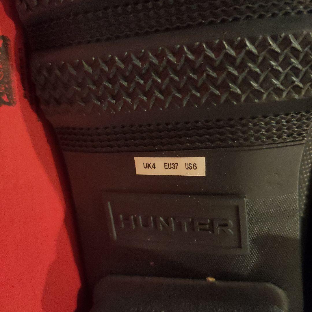 【新品】HUNTER ニューフィットオリジナルチェルシー　レインブーツ 23cm