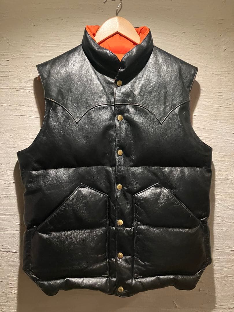 ☆週末限定SALE☆ レインボーカントリー　オールレザー　ブラック　Lサイズ