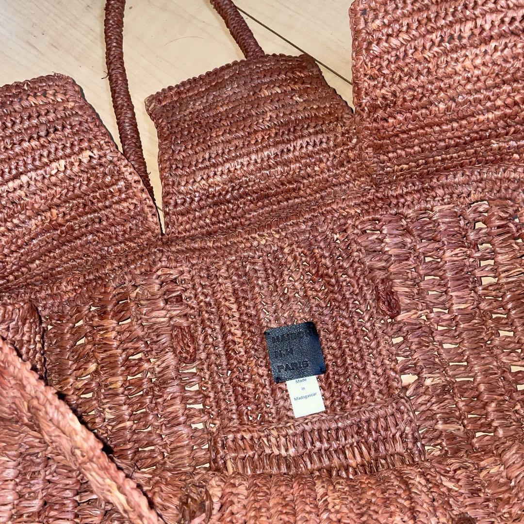 【MAISON N.H PARIS】 カゴバッグ