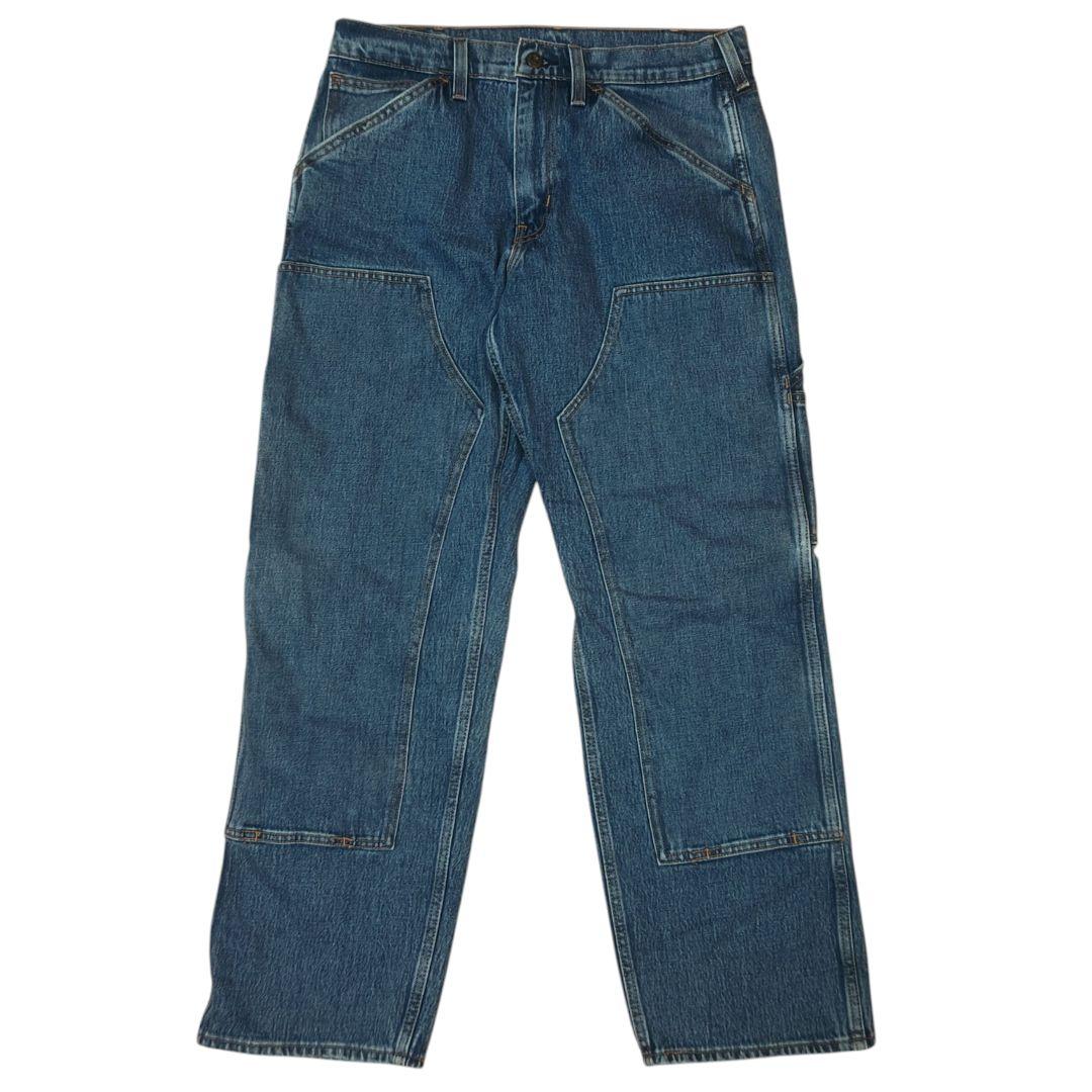 美品 LEVI'S Lot565 ワークパンツ W32L30 ダブルニー