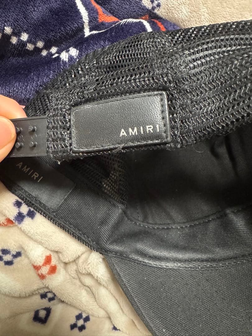 AMIRI ブラウン メッシュバックキャップ