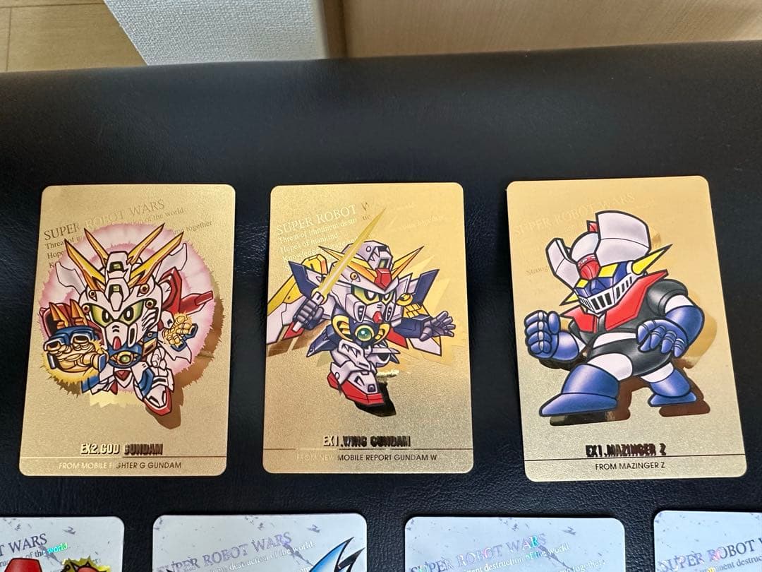 レトロ品 スーパーロボット大戦カードダスまとめ売り　ゴッドガンダム　サイバスター