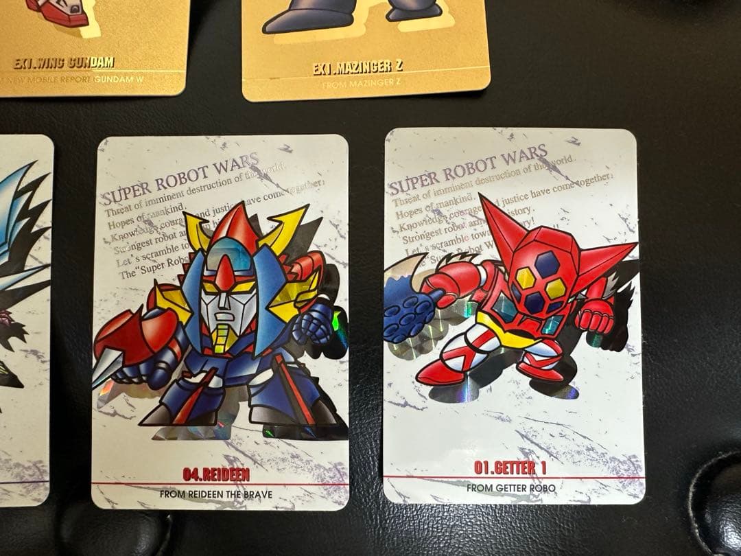 レトロ品 スーパーロボット大戦カードダスまとめ売り　ゴッドガンダム　サイバスター