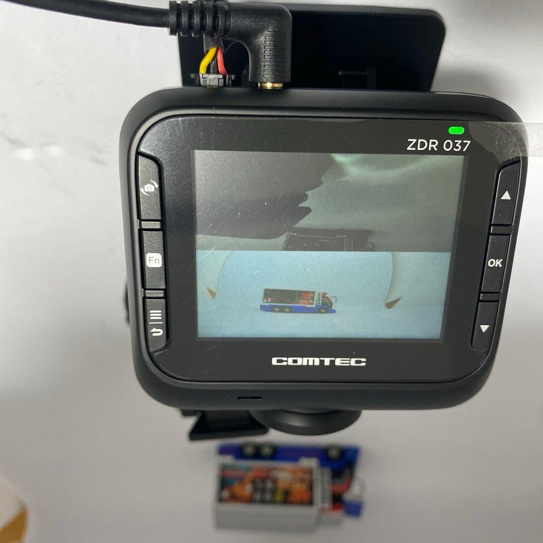 f*o様 コムテック　ZDR037　ドラレコ前後　中古