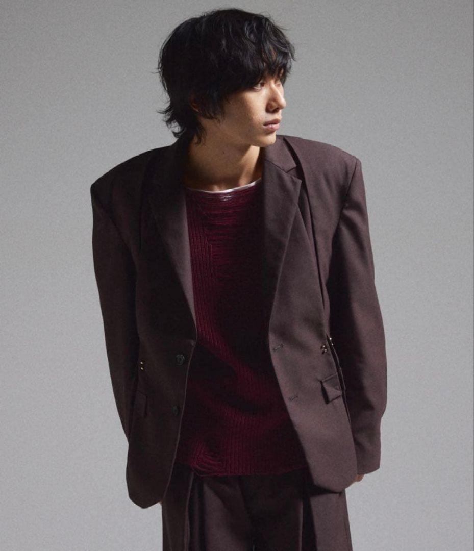 【最安値】Pierced Damage Knit / ピアスダメージニット M