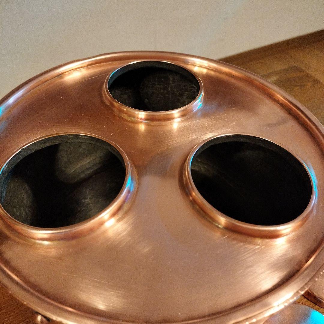 有次 　銅製鍋　酒燗器　アンテーク　ちろり