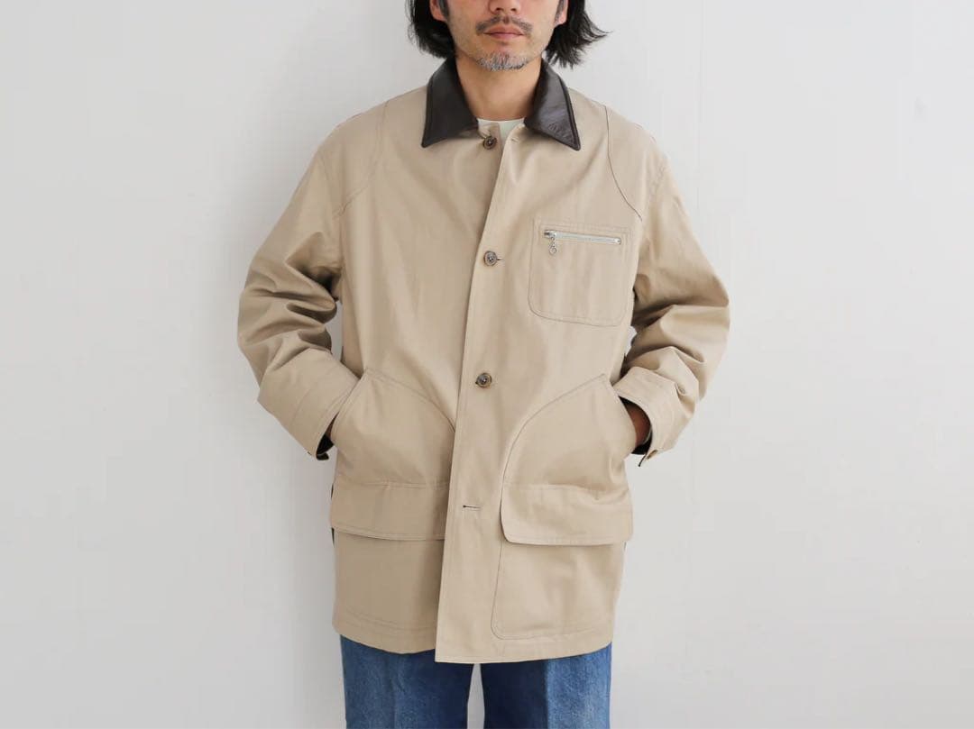 BISOWN COTTONGABA HUNTING JACKET サイズ3