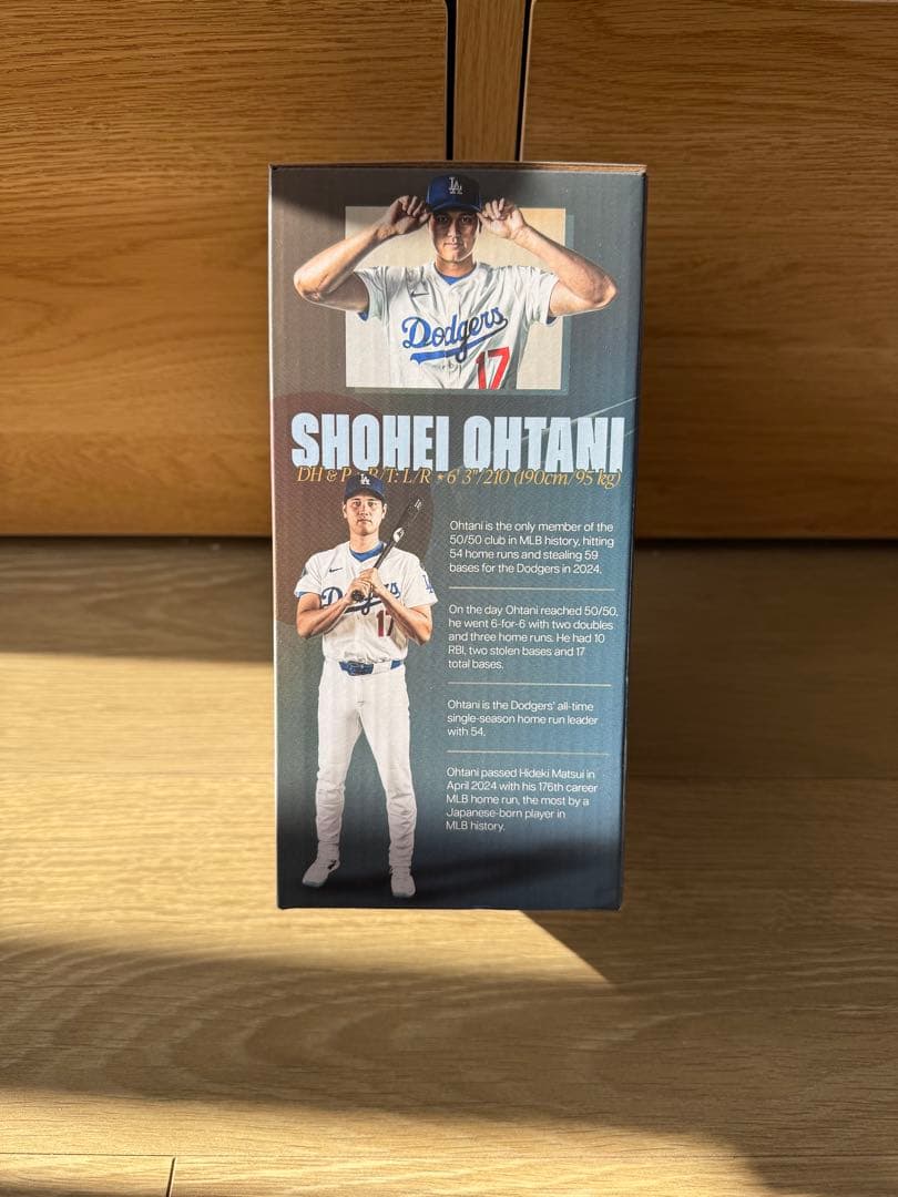 【入手困難】球場配布限定　大谷翔平　50/50ボブルヘッド　打者/バッター③