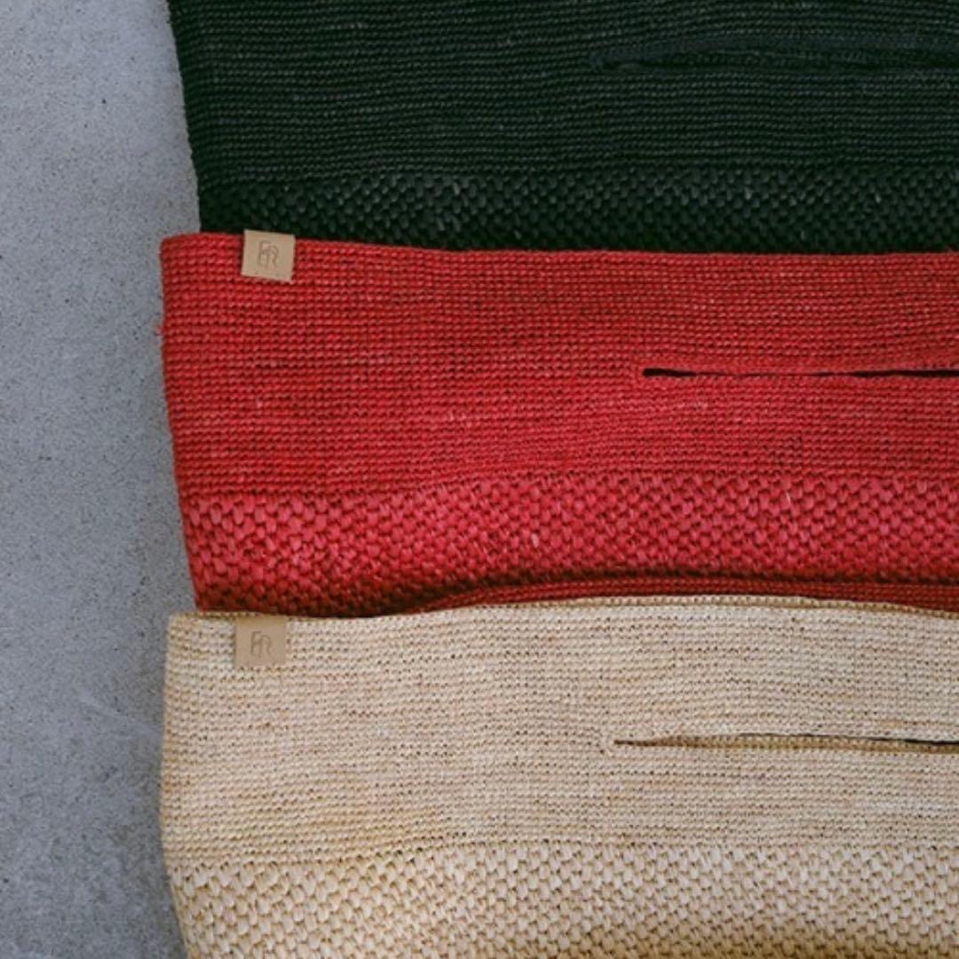 ETRE TOKYO ランドスケープラフィアバッグ