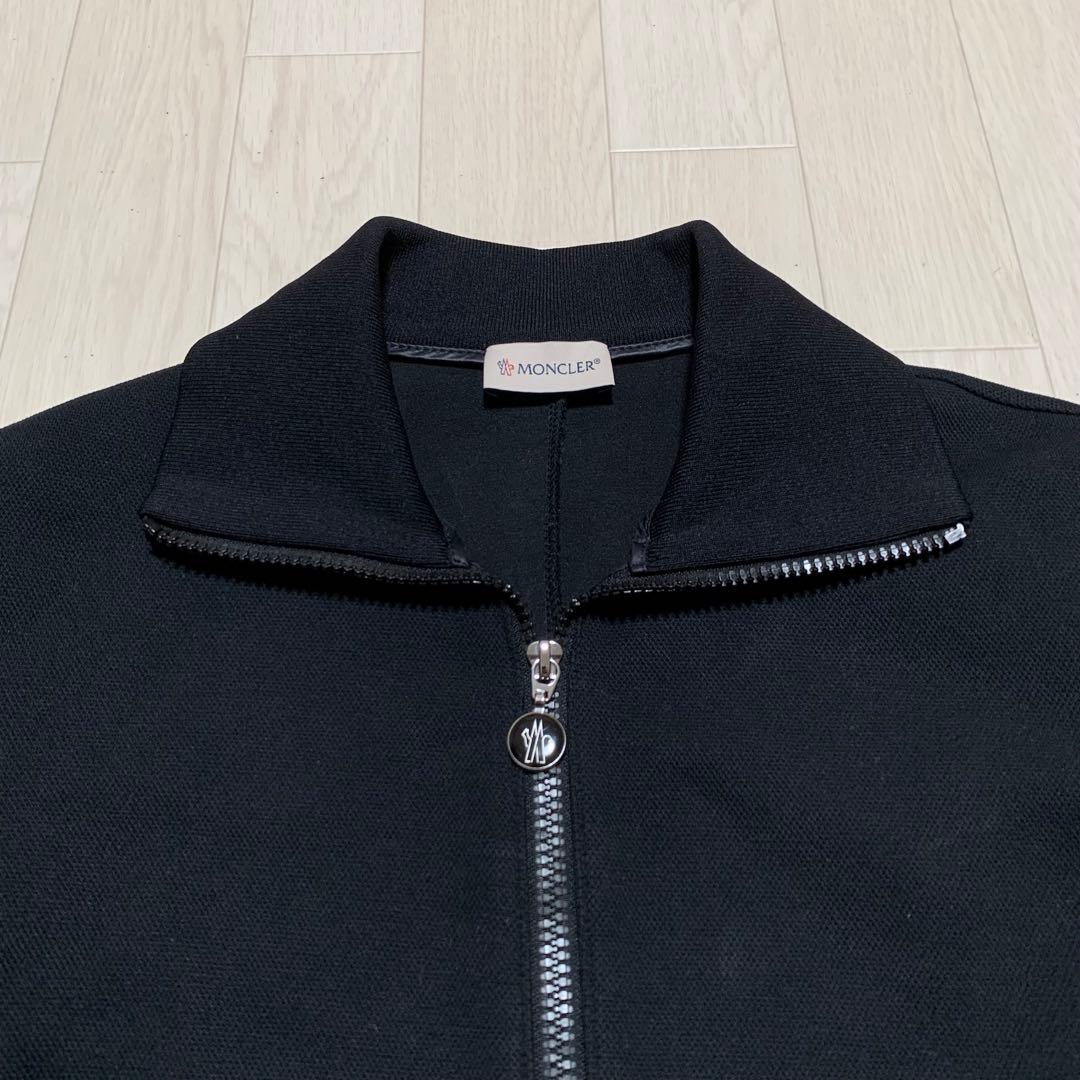 〔極美品〕MONCLER 2023 ポロドレス　ブラックS 国内正規品 4P46