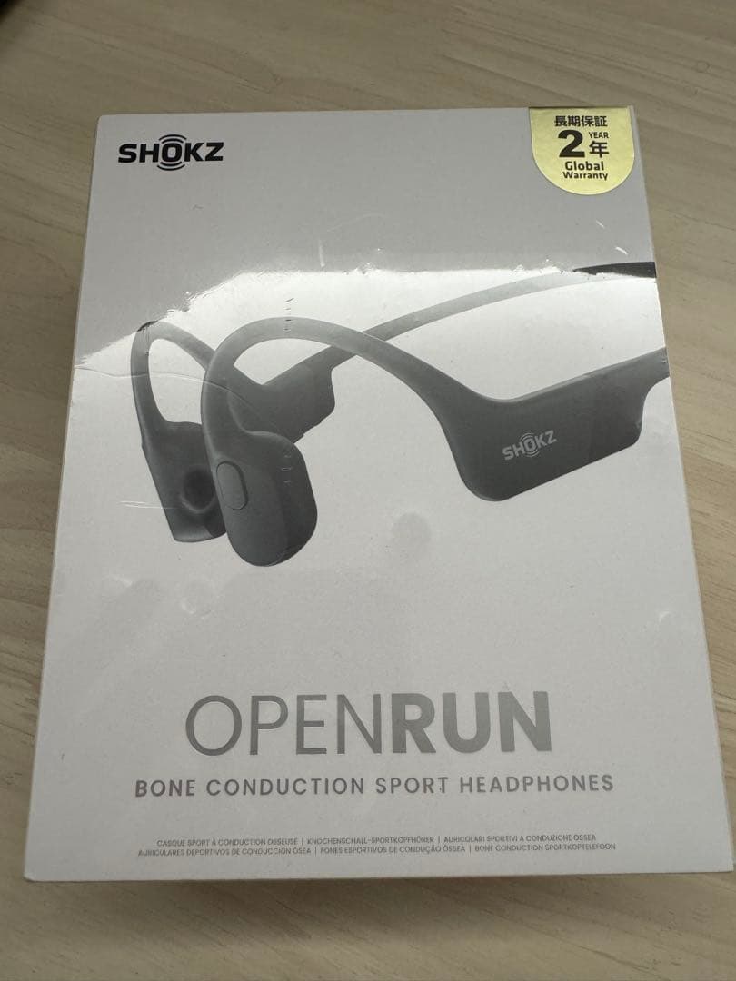 SHOKZ OPENRUN 骨伝導ヘッドフォン ブラック