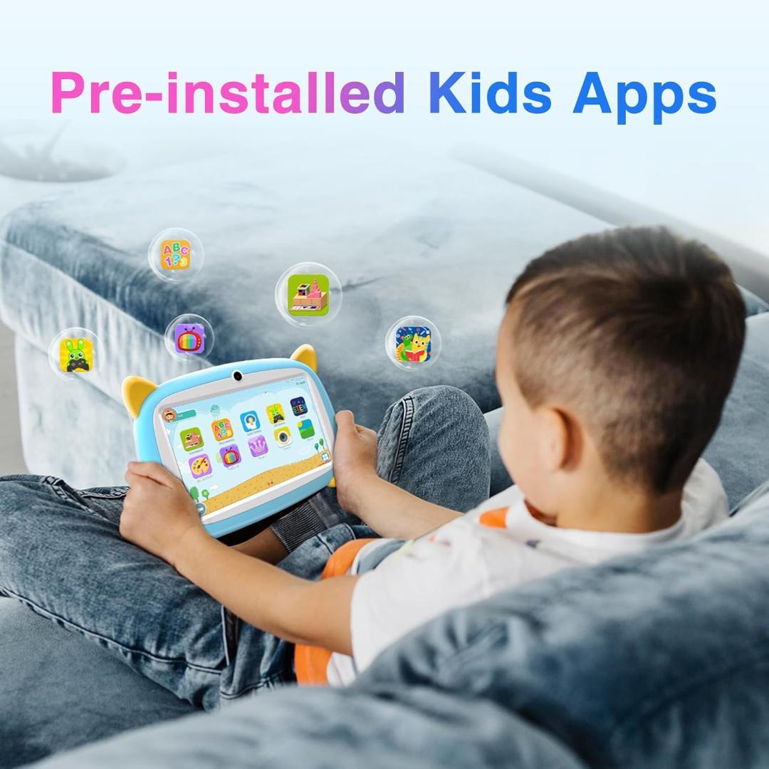 ❤️子供用タブレット❤️7 プルガダ、4GB RAM + 32GB ROM　キッズ