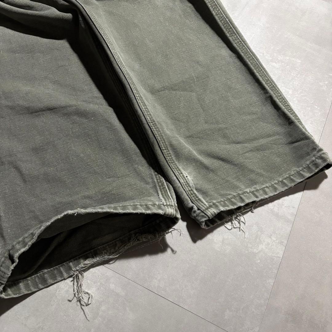 極太 90s カーハート carhartt ペインターパンツ　MOS USA製