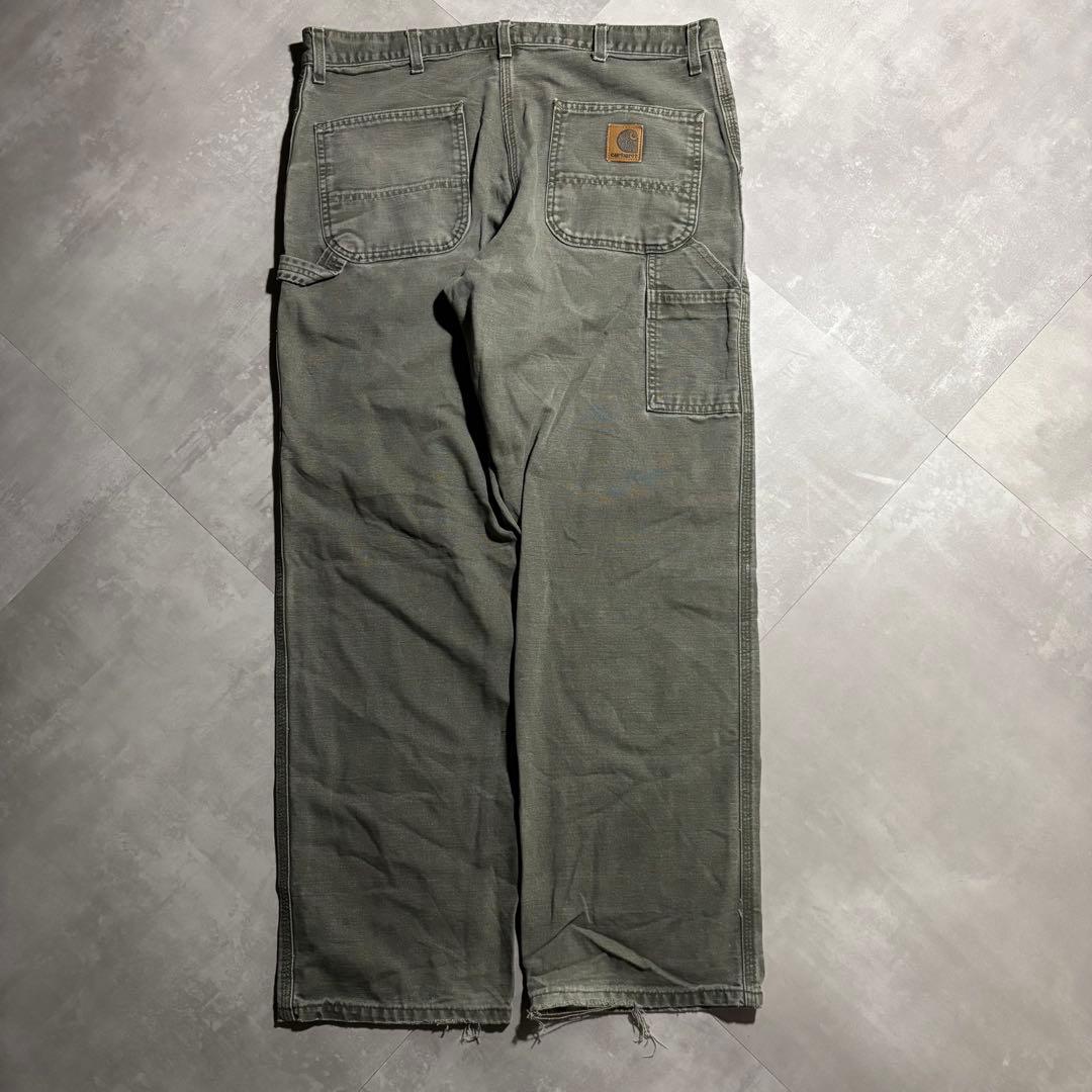 極太 90s カーハート carhartt ペインターパンツ　MOS USA製