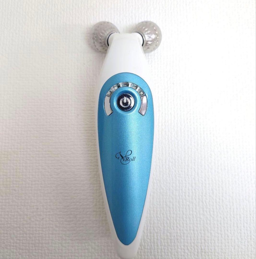V-roll 美顔器 ホワイト・ブルー
