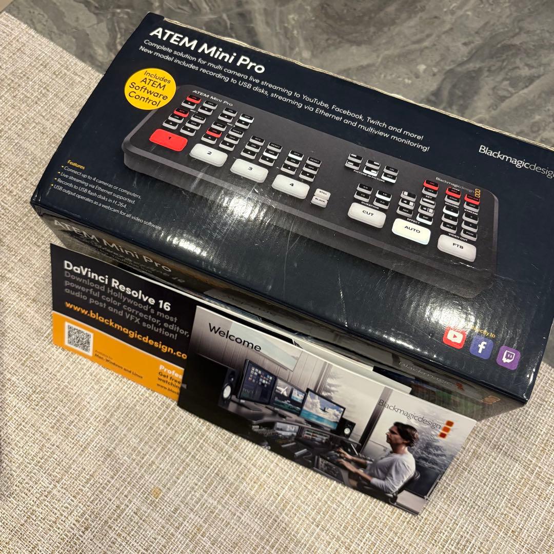 ATEM Mini Pro ビデオスイッチャー BlackmagicDesign
