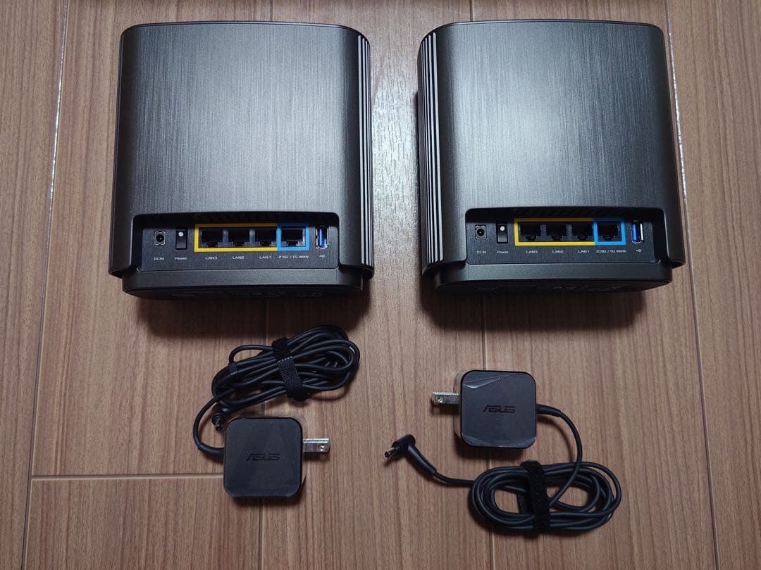 ASUS ZenWiFi AX 6600Mbps ルーター２個セット