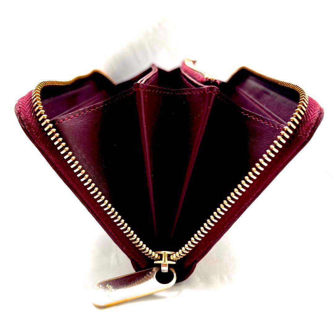 ルイヴィトン ヴェルニ ワイン ジッピーウォレット M93522