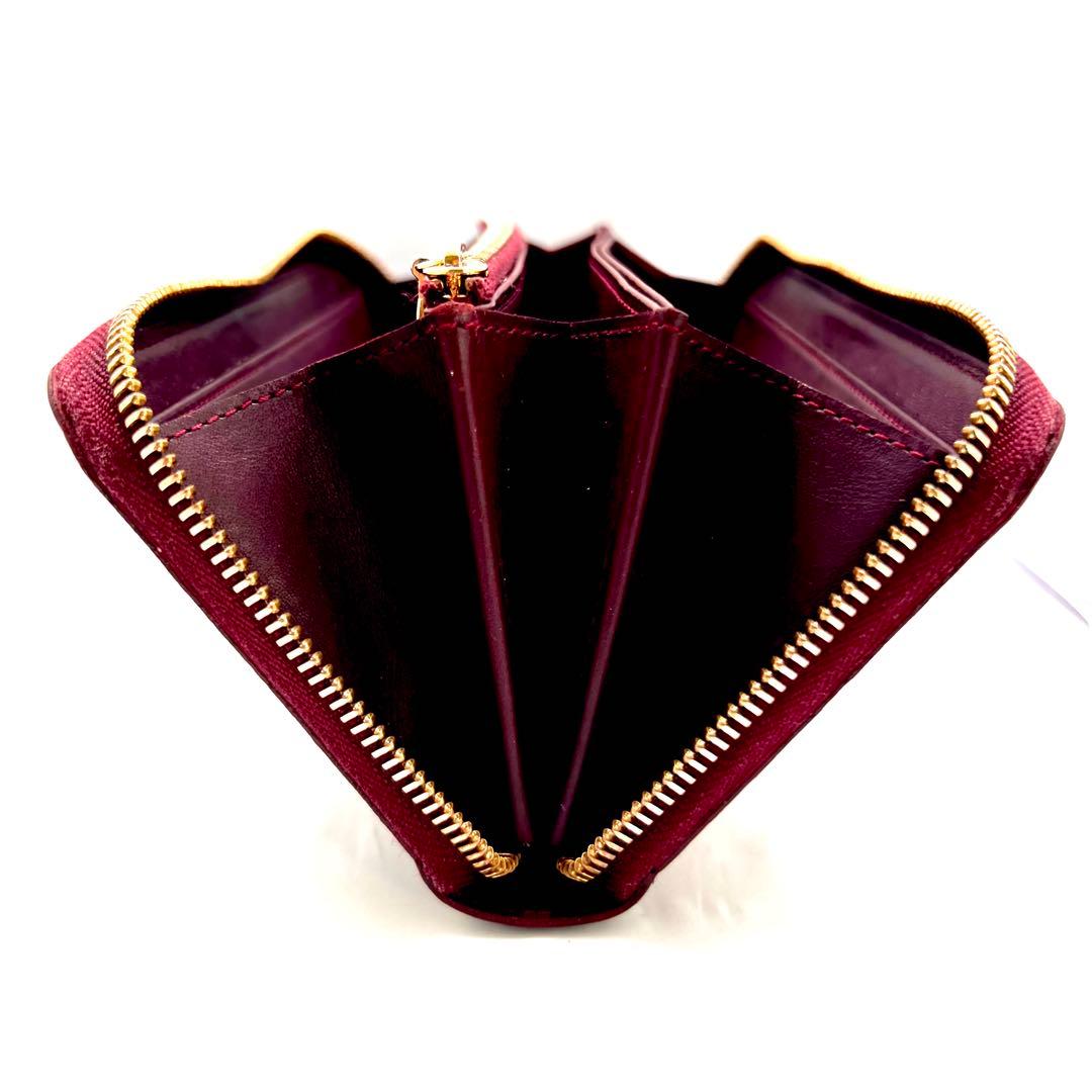 ルイヴィトン ヴェルニ ワイン ジッピーウォレット M93522