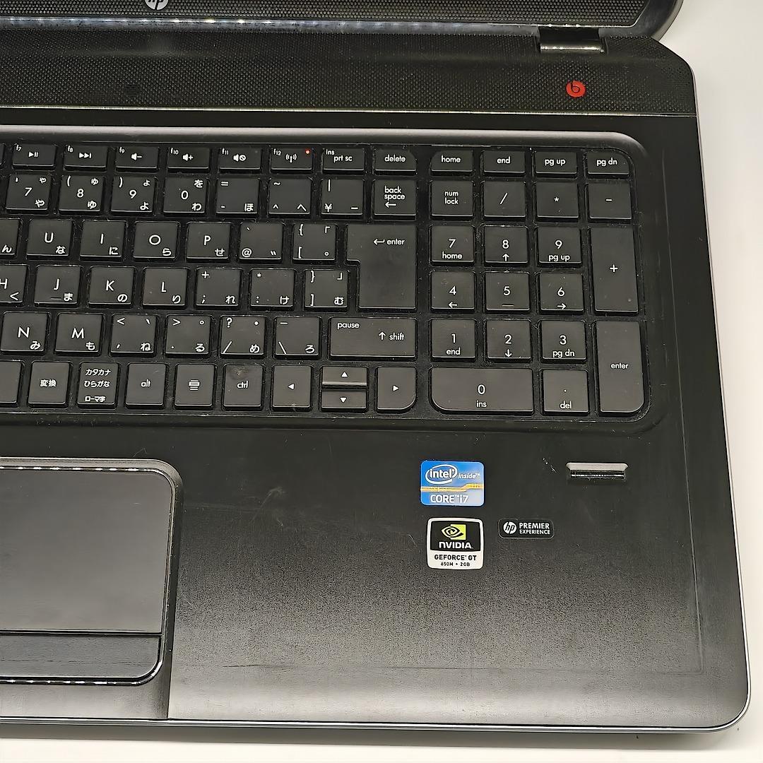 【HP】高速i7 SSD256GB 8GB バッテリー新品 ノートPC