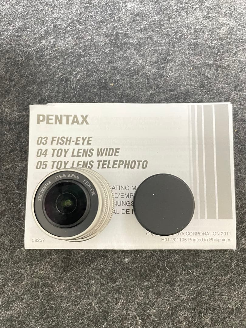 RICOH PENTAX Q-S1 ミラーレスカメラ　ゴールド　レンズ4本セット