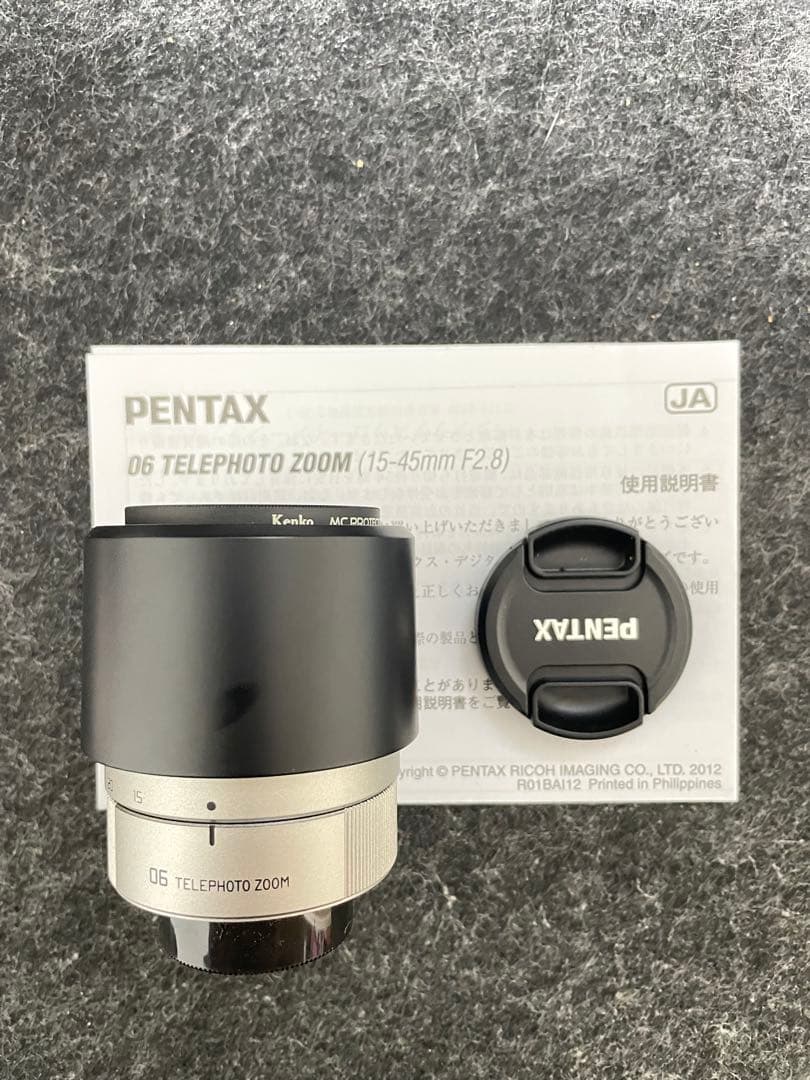 RICOH PENTAX Q-S1 ミラーレスカメラ　ゴールド　レンズ4本セット