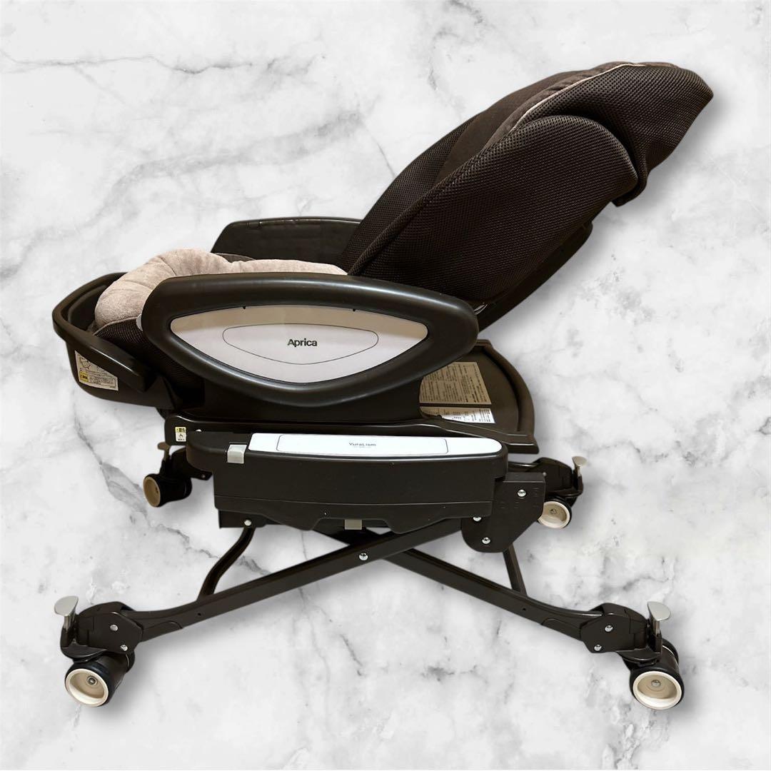 【美品】アップリカ ユラリズム オートプラス DX 電動 抱っこ乗せ替 ベビー