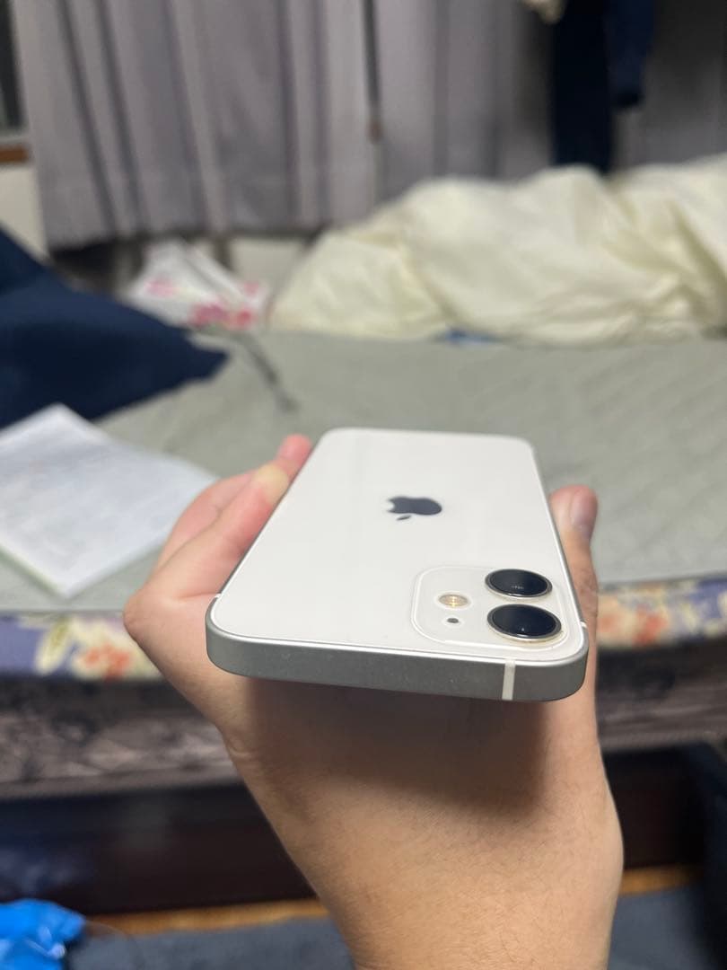 iphone12mini 128gb ホワイト　本体　バッテリー81%