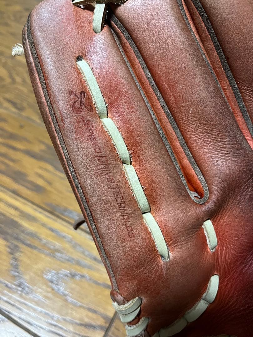 【紐全交換済】ミズノプロ軟式一般外野手用