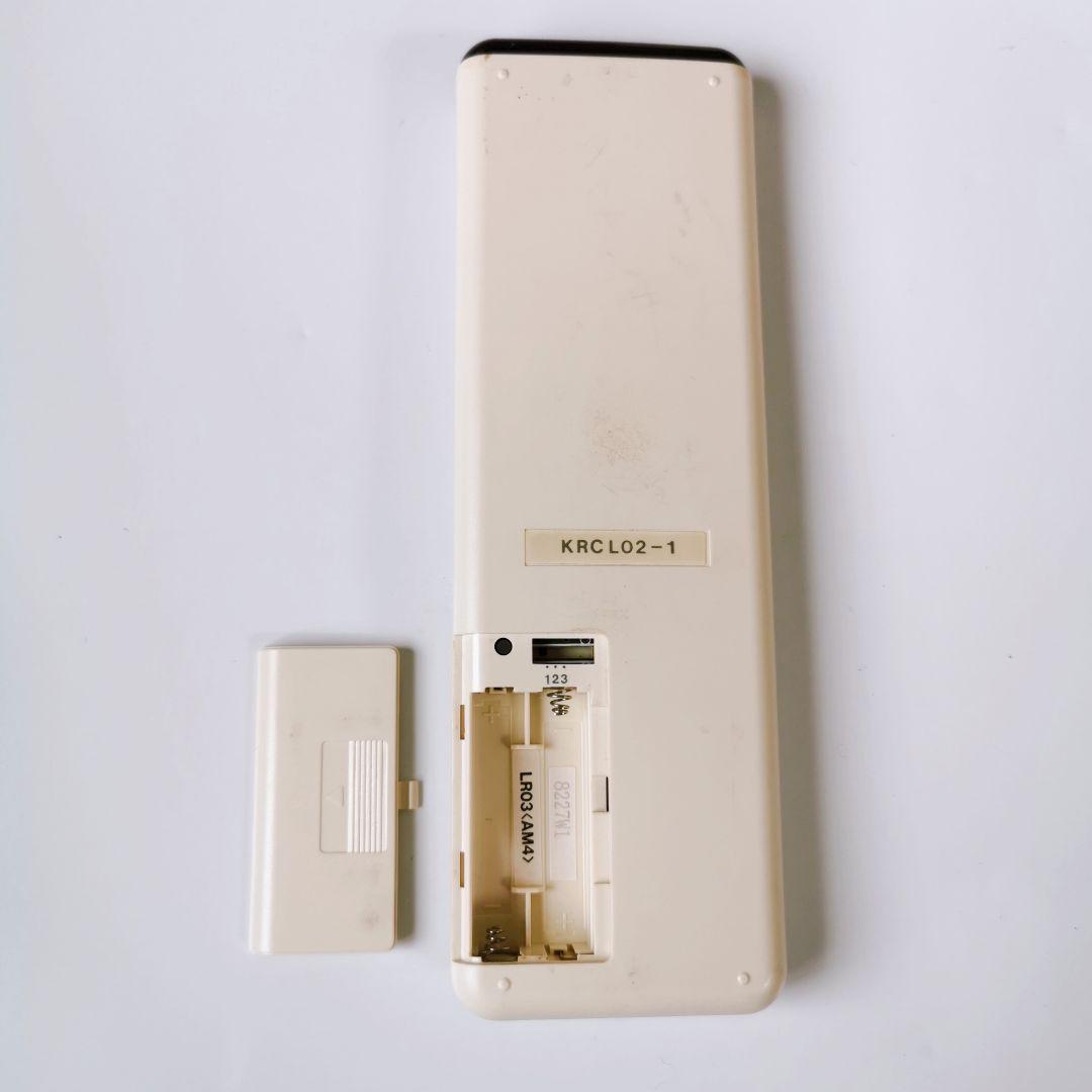 1424 DAIKIN　ダイキン　KRCL02-1 エアコン　リモコン　業務