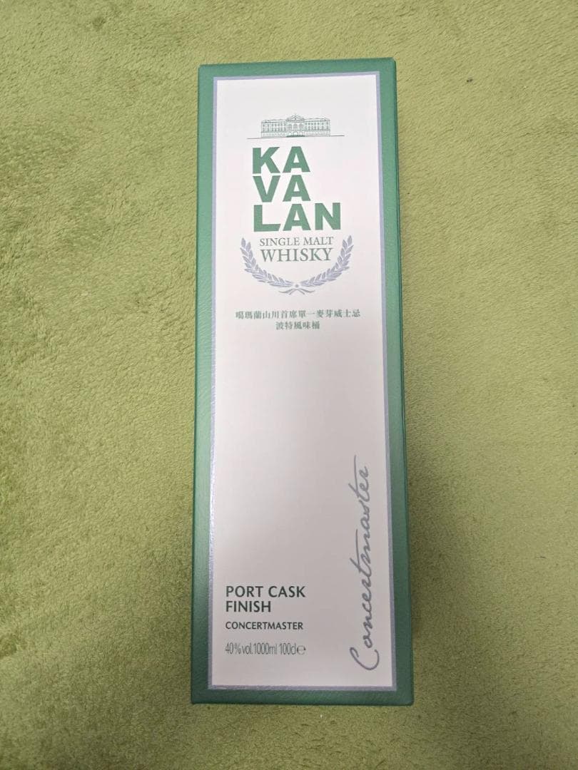 【新品・未開封】KAVALAN ポートカスクフィニッシュ　1000ml