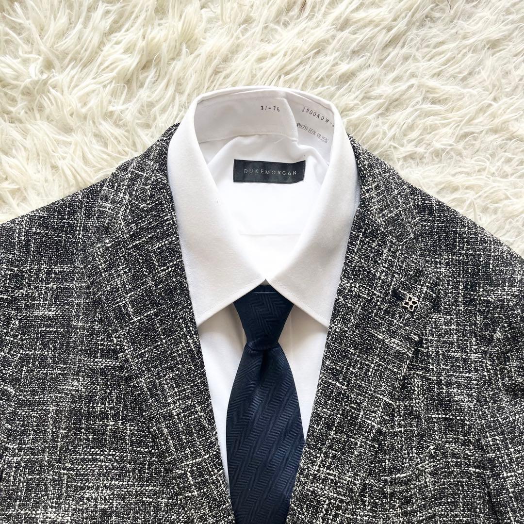 <美品>TAGLIATORE モノトーン コットン ジャケット サイズ44