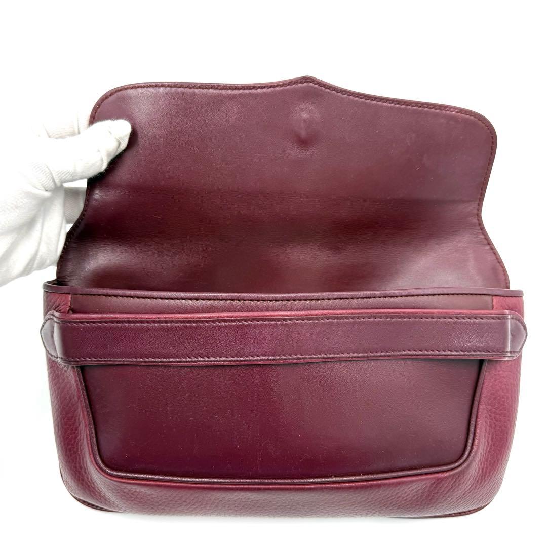 ✨良品✨Cartier カルティエ マストライン クラッチバッグ ボルドー