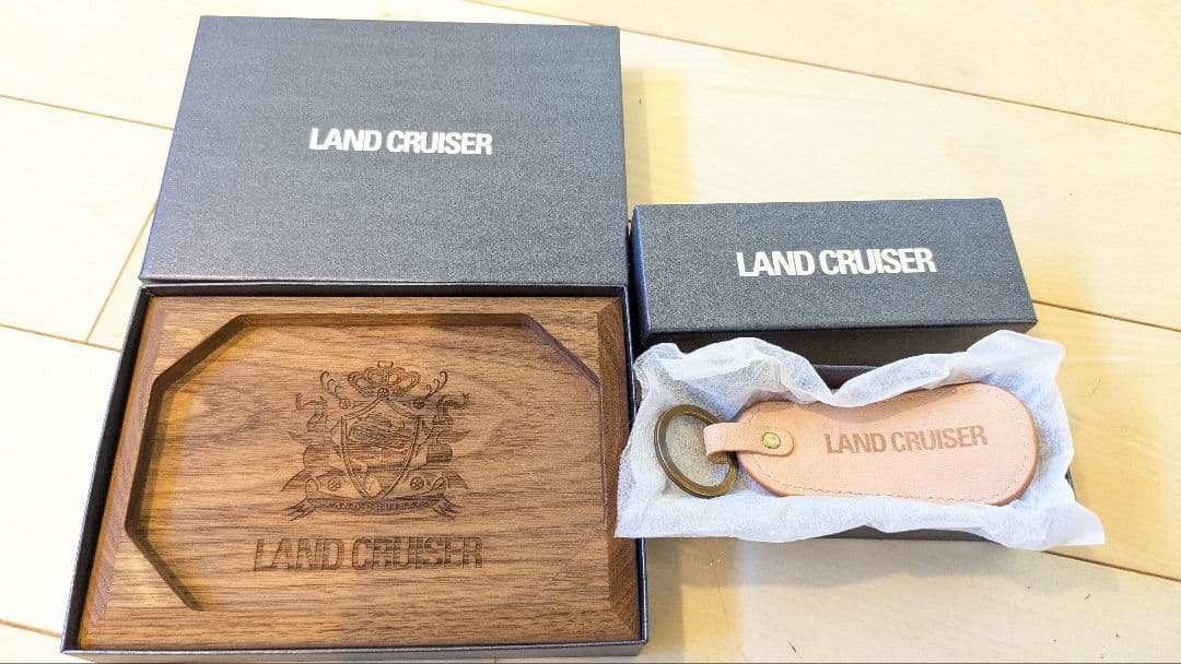 【非売品　希少品】LAND CRUISER キーホルダー・キーリング