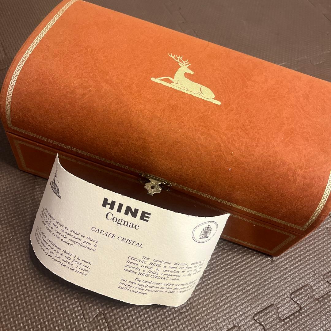 【未開栓】HINE NAPOLEON カラフェ クリスタル コニャック
