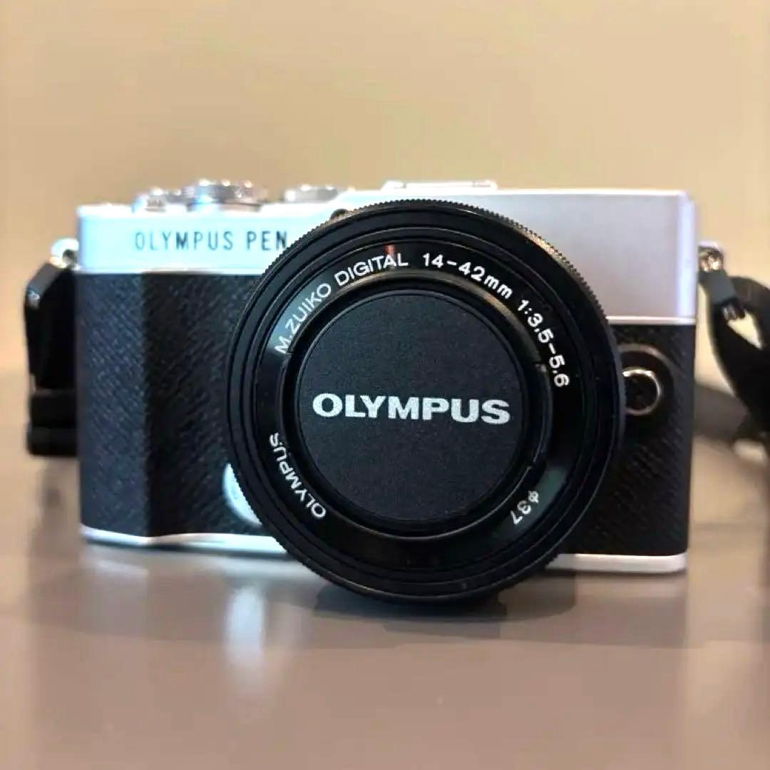 OLYMPUS PEN ミラーレス一眼カメラ 14-42mmレンズ付き